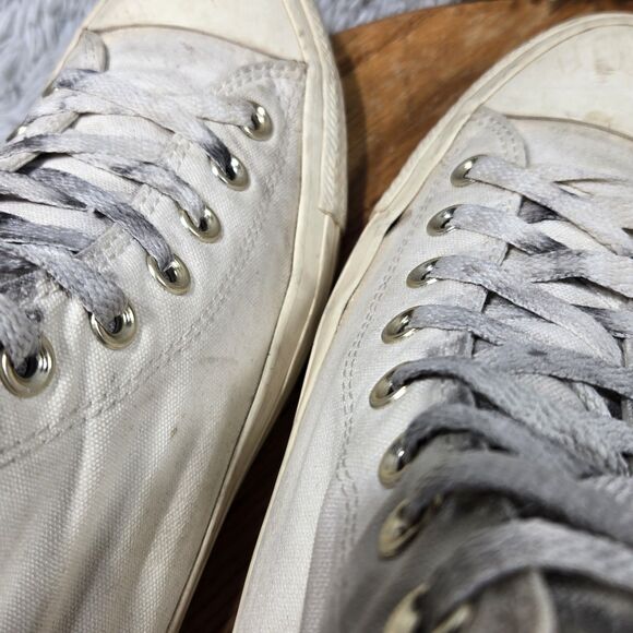 Converse Chuck Taylor All Star Women Size 9 Retro Y2K Style High Top White Shoes - Picture 13 of 13